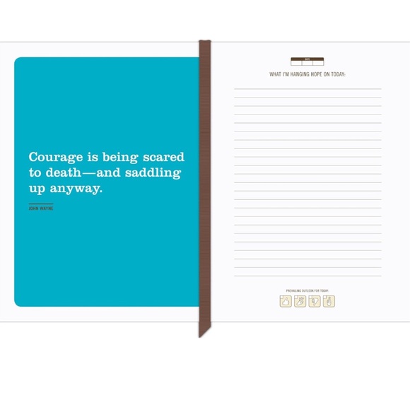 Knock Knock It's Gonna Be Okay Inner-Truth Journal, 7" x 9.5" New Book - Picture 4 of 7